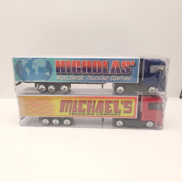 Swibco Trucking Company Toy Semi Truck Set of 10 New in package - Picture 2 of 13